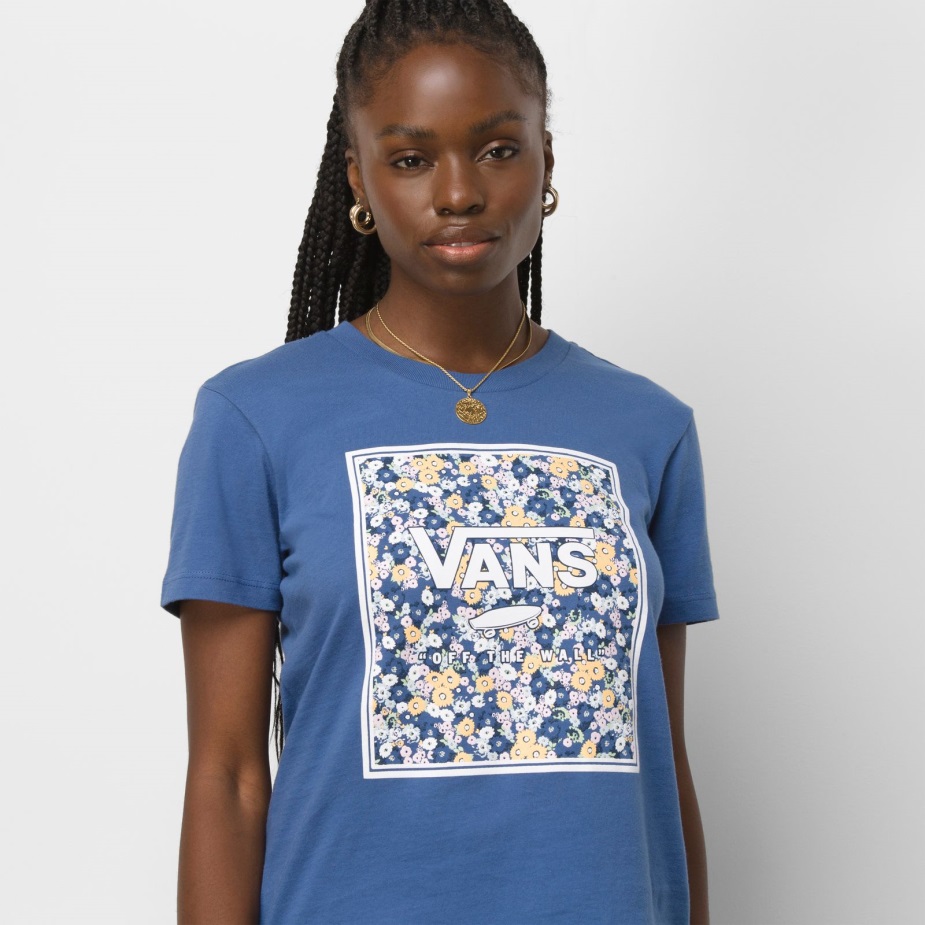 Vans Deco Box Crew Tee αληθινό ναυτικό