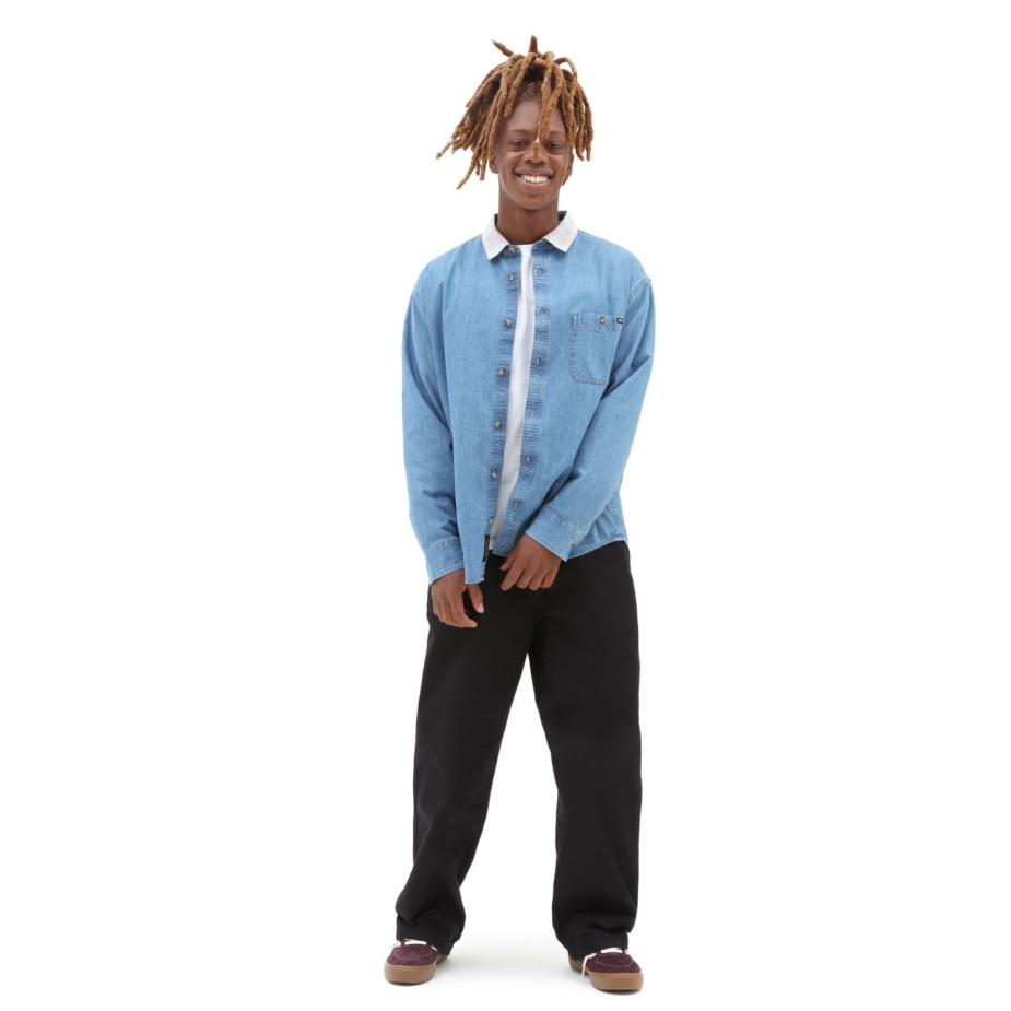 Vans Deerfiel μακρυμάνικο πουκάμισο μπλε