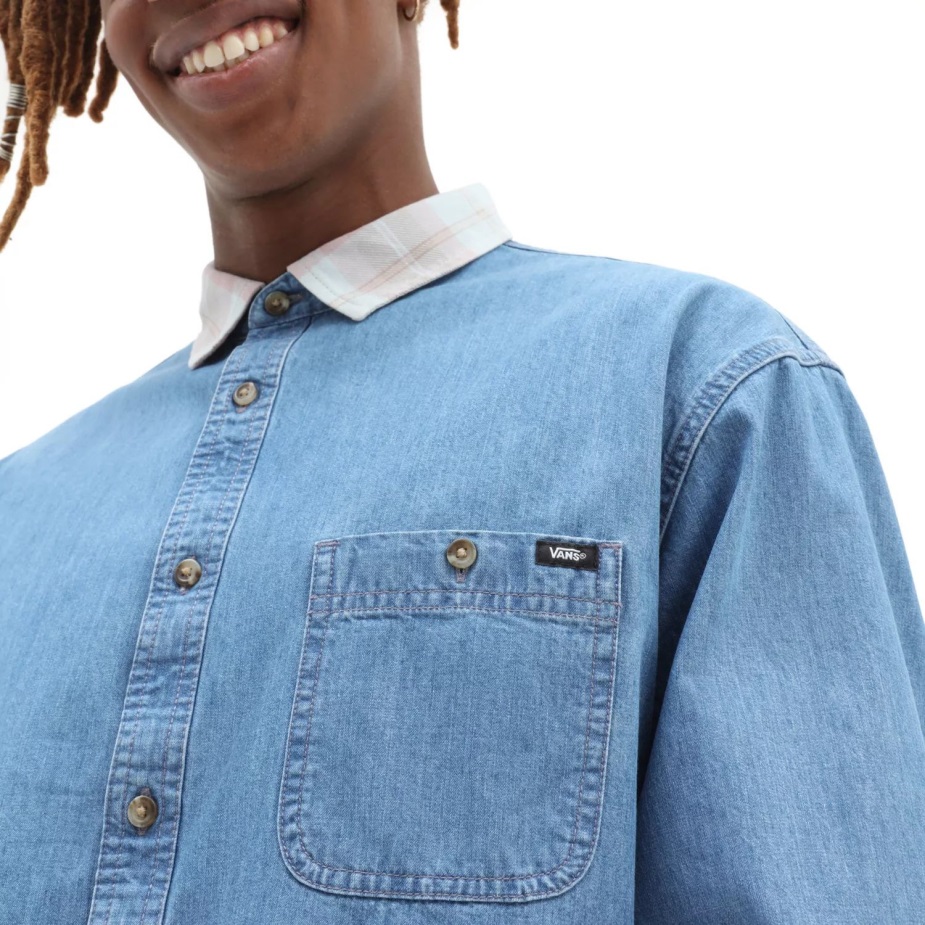 Vans Deerfiel μακρυμάνικο πουκάμισο μπλε