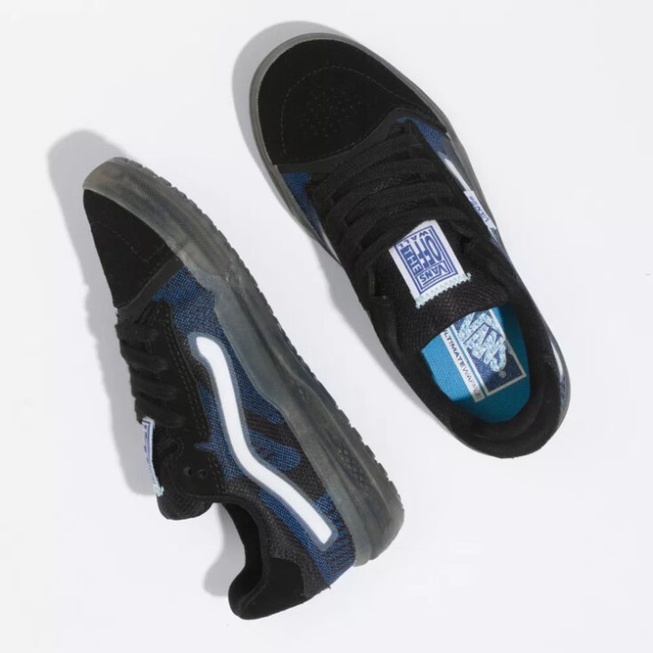 Vans Deuce Kids Evdnt Ultimatewaffle μαύρο-αληθινό μπλε