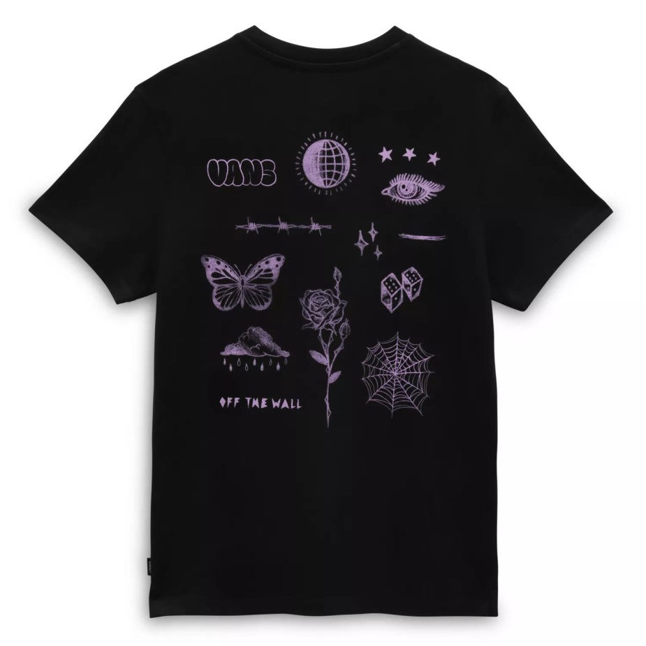 Vans Dischord μπλουζάκι μαύρο