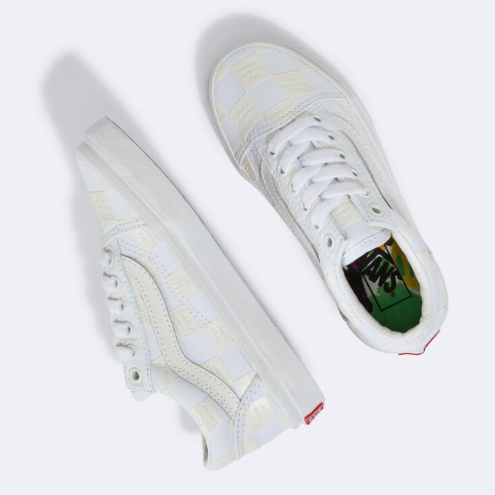 Vans Diy Old Skool αληθινό λευκό