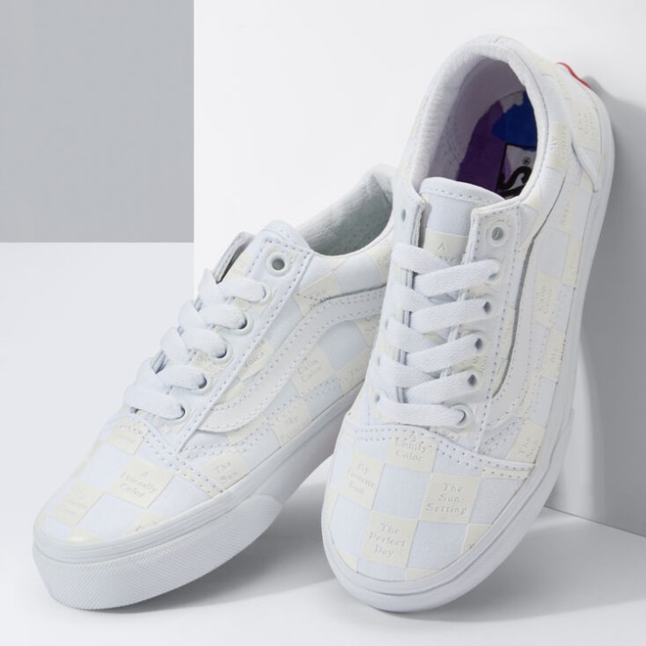 Vans Diy Old Skool αληθινό λευκό