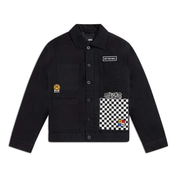 Vans Diy ενδύματα εργασίας σακάκι μαύρο