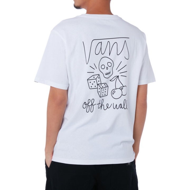 Vans Doodle πούλι μπλουζάκι λευκό