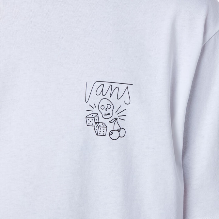 Vans Doodle πούλι μπλουζάκι λευκό