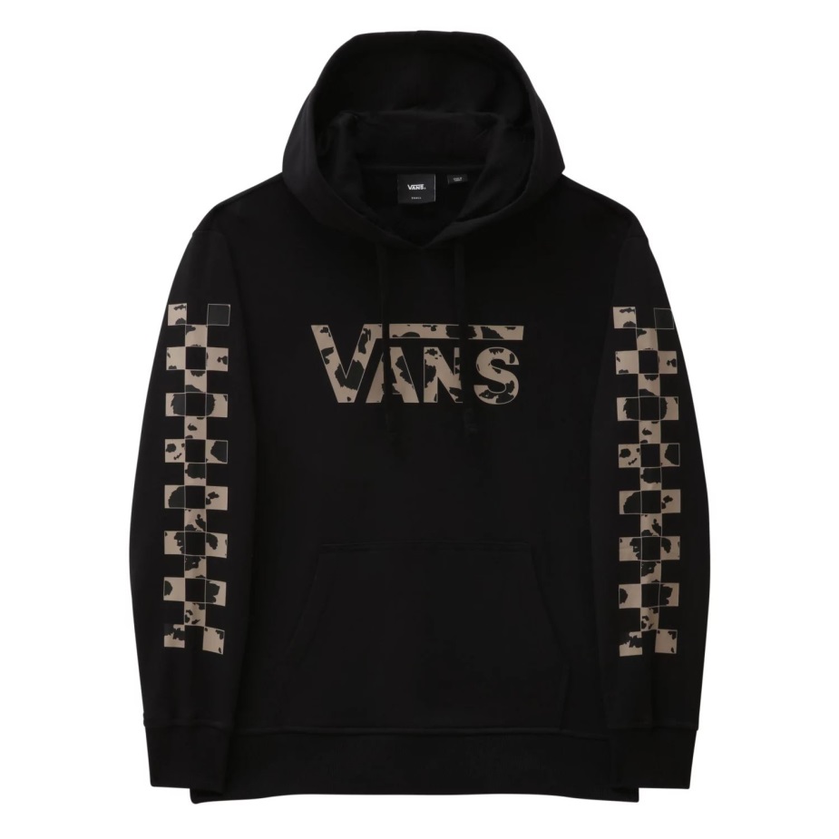 Vans Dotty Check πουλόβερ με κουκούλα μαύρο
