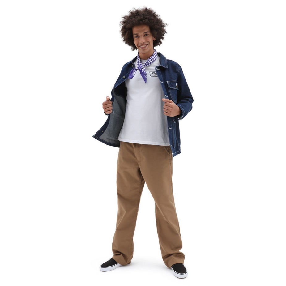 Vans Drill παλτό τζιν μπουφάν μπλε