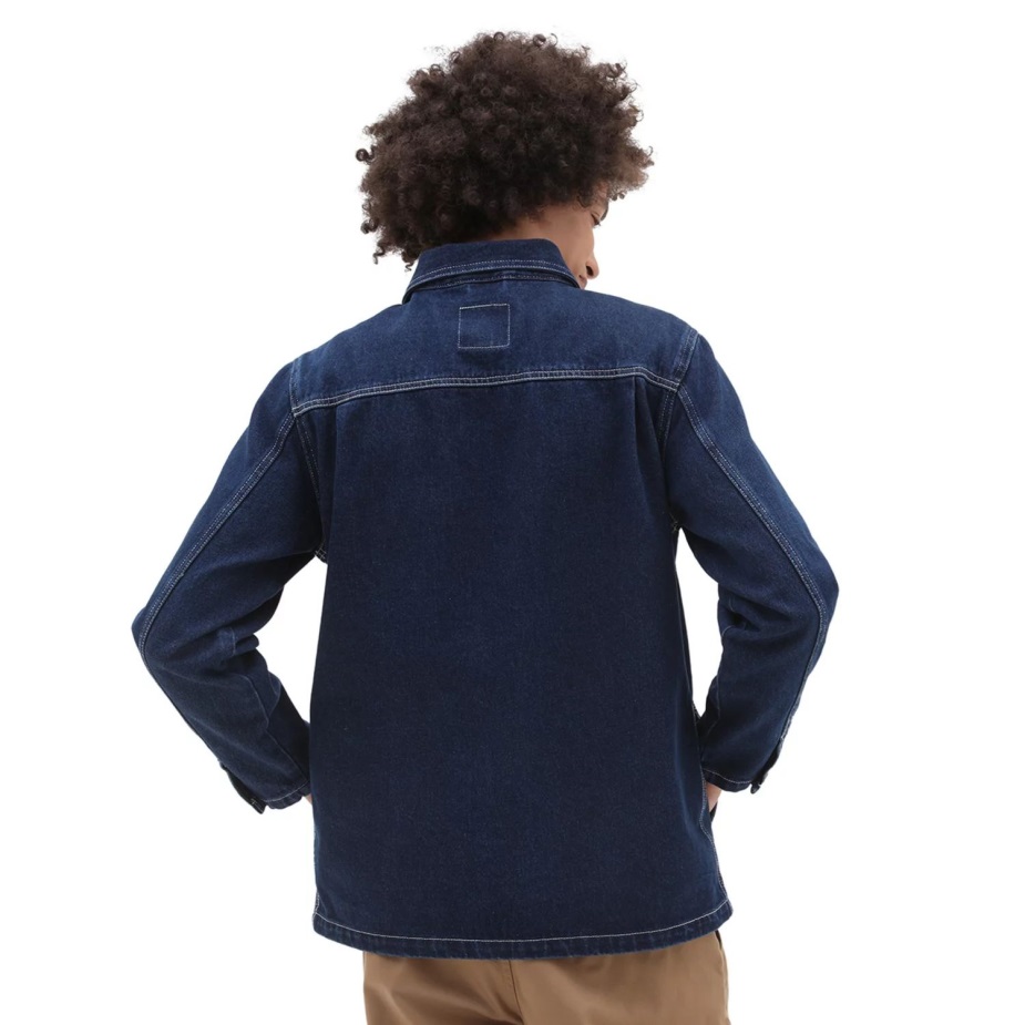 Vans Drill παλτό τζιν μπουφάν μπλε