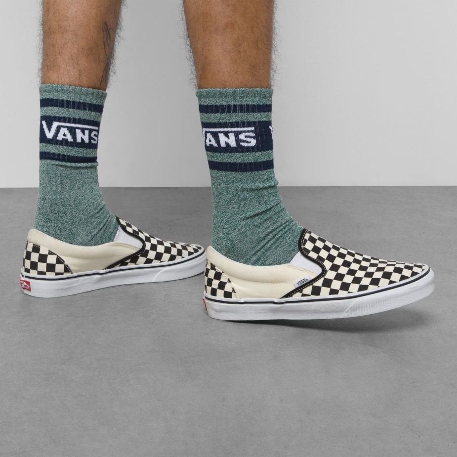Vans Drop V Crew Sock Size 95-13 βοτανικός κήπος