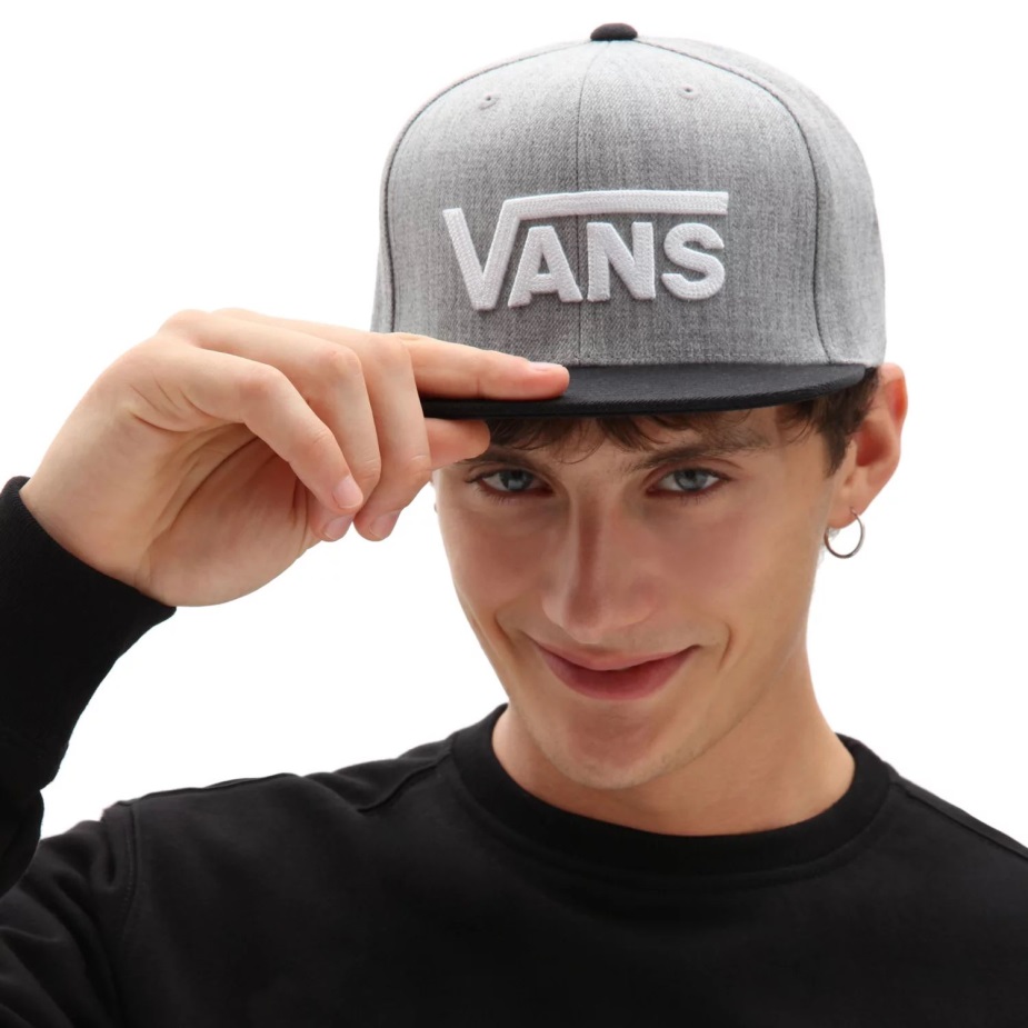 Vans Drop V Snapback καπέλο γκρι