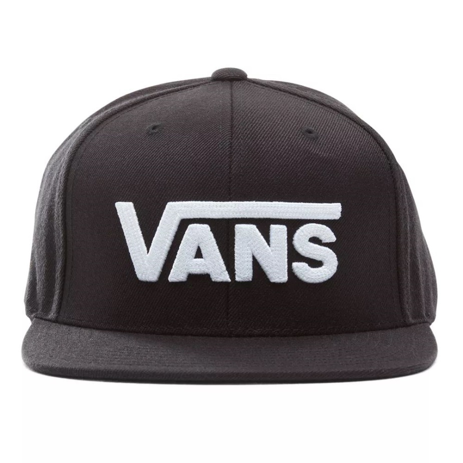Vans Drop V Snapback καπέλο μαύρο-άσπρο