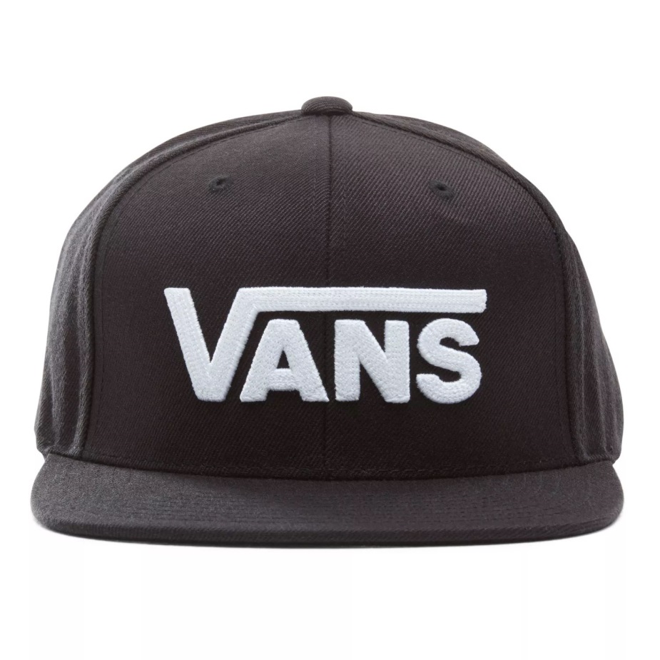 Vans Drop V Snapback καπέλο μαύρο-άσπρο