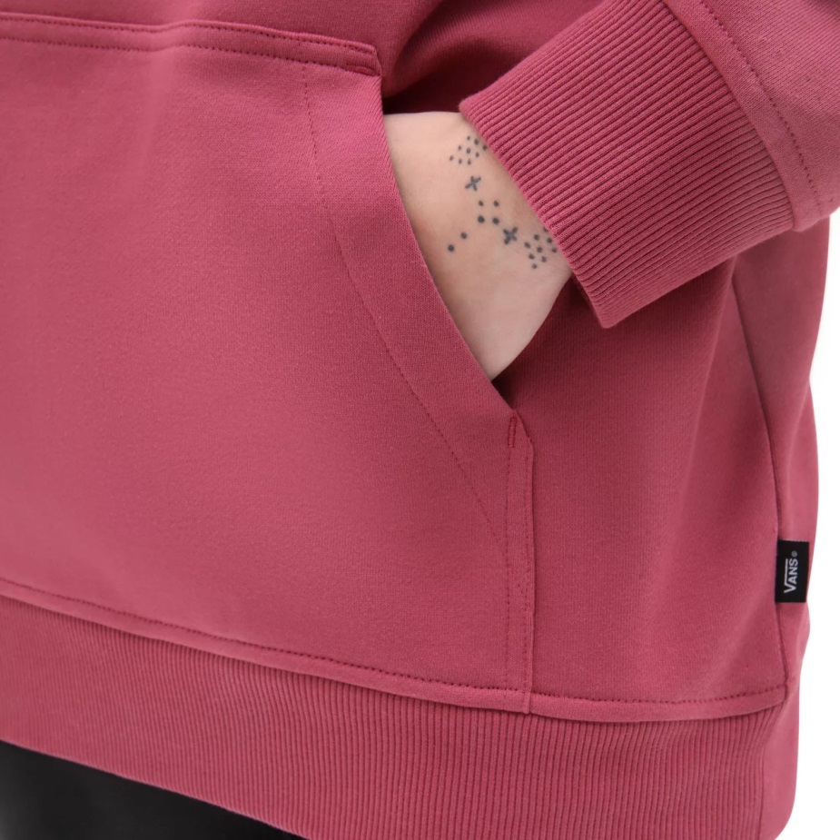 Vans Earth  Sun πουλόβερ με κουκούλα ροζ