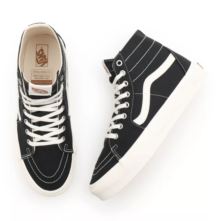 Vans Eco Theory Sk8-hi κωνικά παπούτσια μαύρα