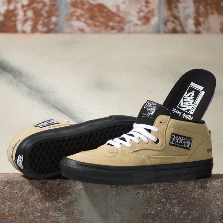 Vans Elijah Berle Skate Half Cab Elijah Berle χακί-μαύρο