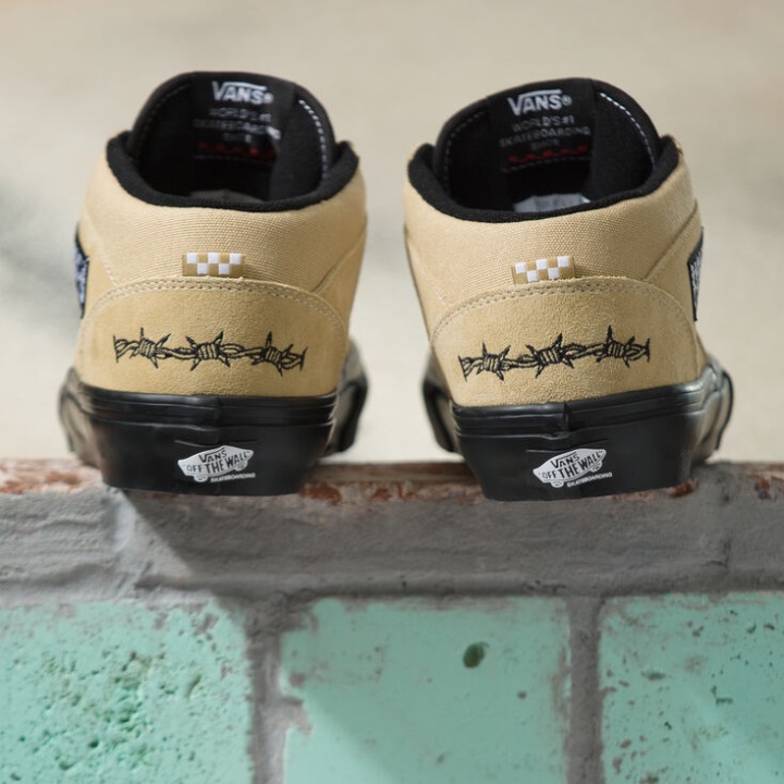 Vans Elijah Berle Skate Half Cab Elijah Berle χακί-μαύρο