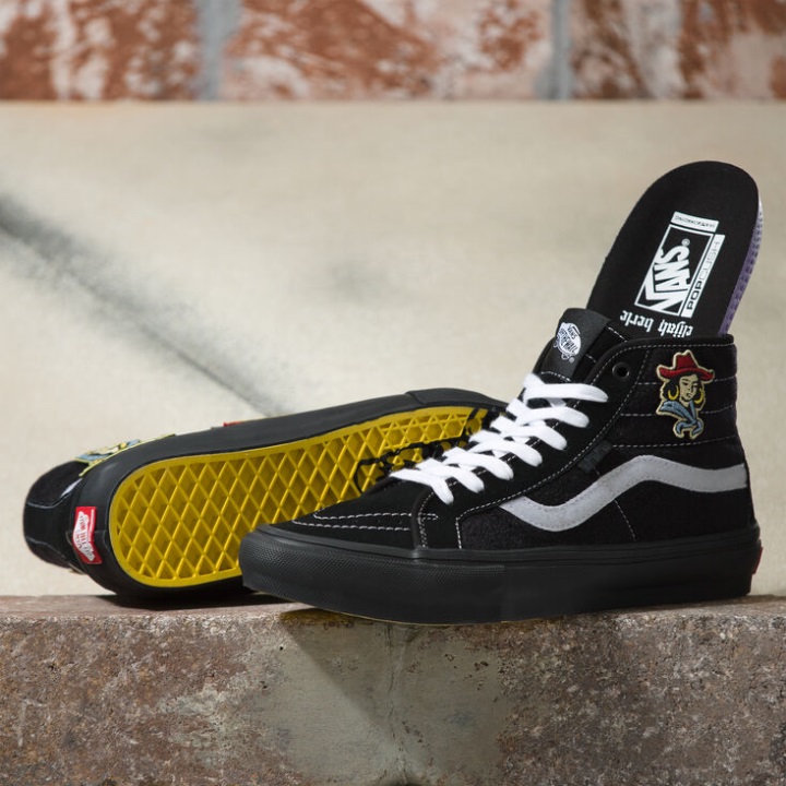 Vans Elijah Berle Skate Sk8-hi Decon Elijah Berle μαύρο-μαύρο
