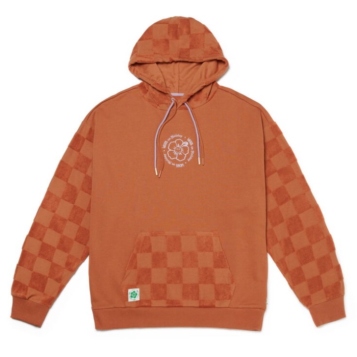 Vans Em για διακοπές με κουκούλα πεκάν καφέ