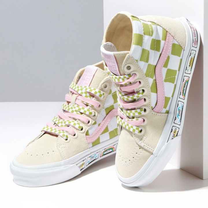 Vans Em στις διακοπές Sk8-hi κωνικό Multi-true λευκό