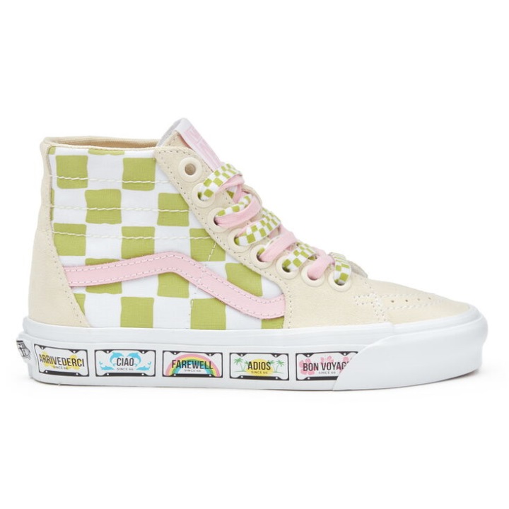 Vans Em στις διακοπές Sk8-hi κωνικό Multi-true λευκό