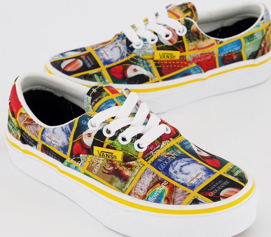 Vans Era Kids Trainers Multi True White