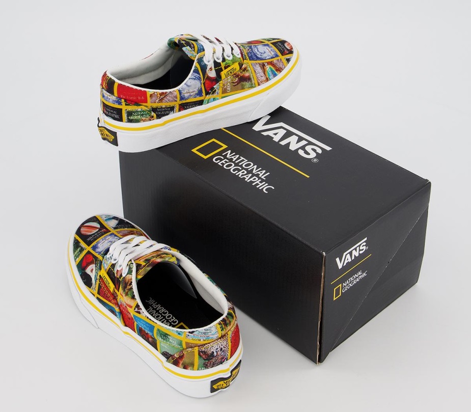 Vans Era Kids Trainers Multi True White