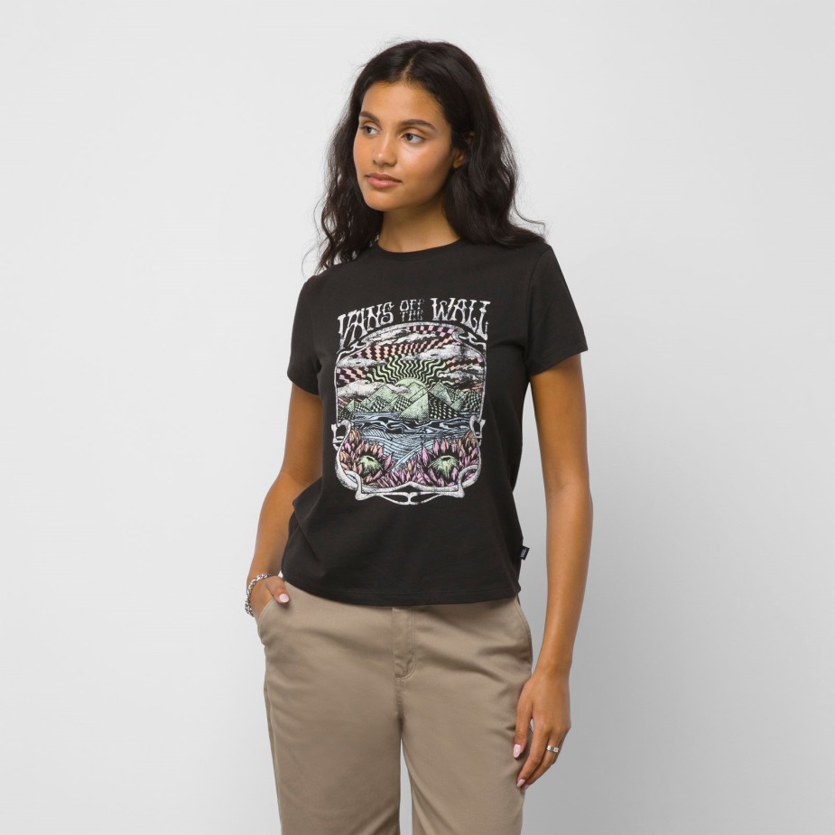 Vans Fieldtripz Crew Tee μαύρο
