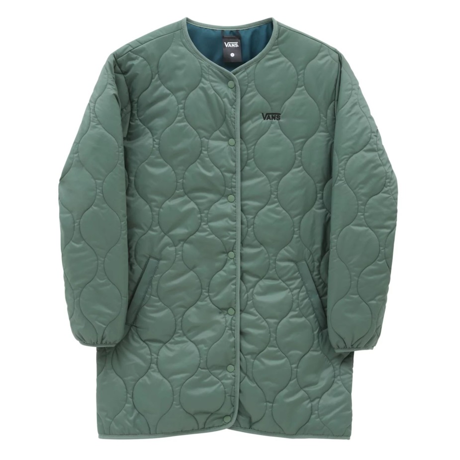 Vans Force μακριές στροφές μπουφάν πράσινο