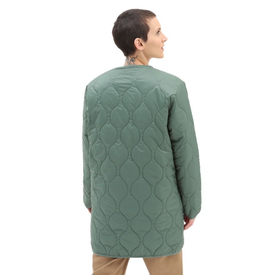 Vans Force μακριές στροφές μπουφάν πράσινο