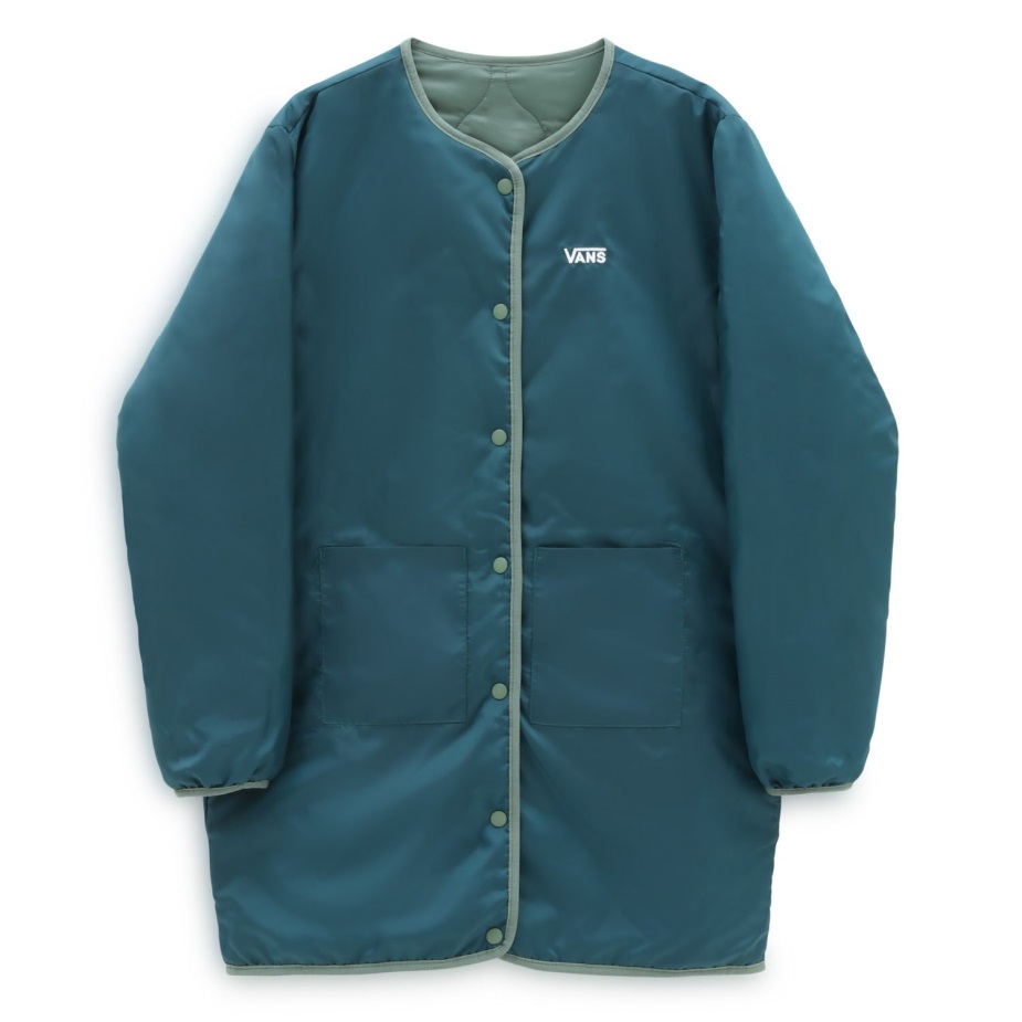 Vans Force μακριές στροφές μπουφάν πράσινο