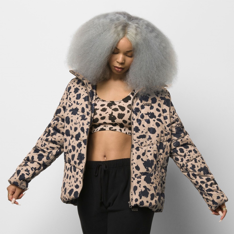 Vans Foundry Print Puff Mte μαύρο