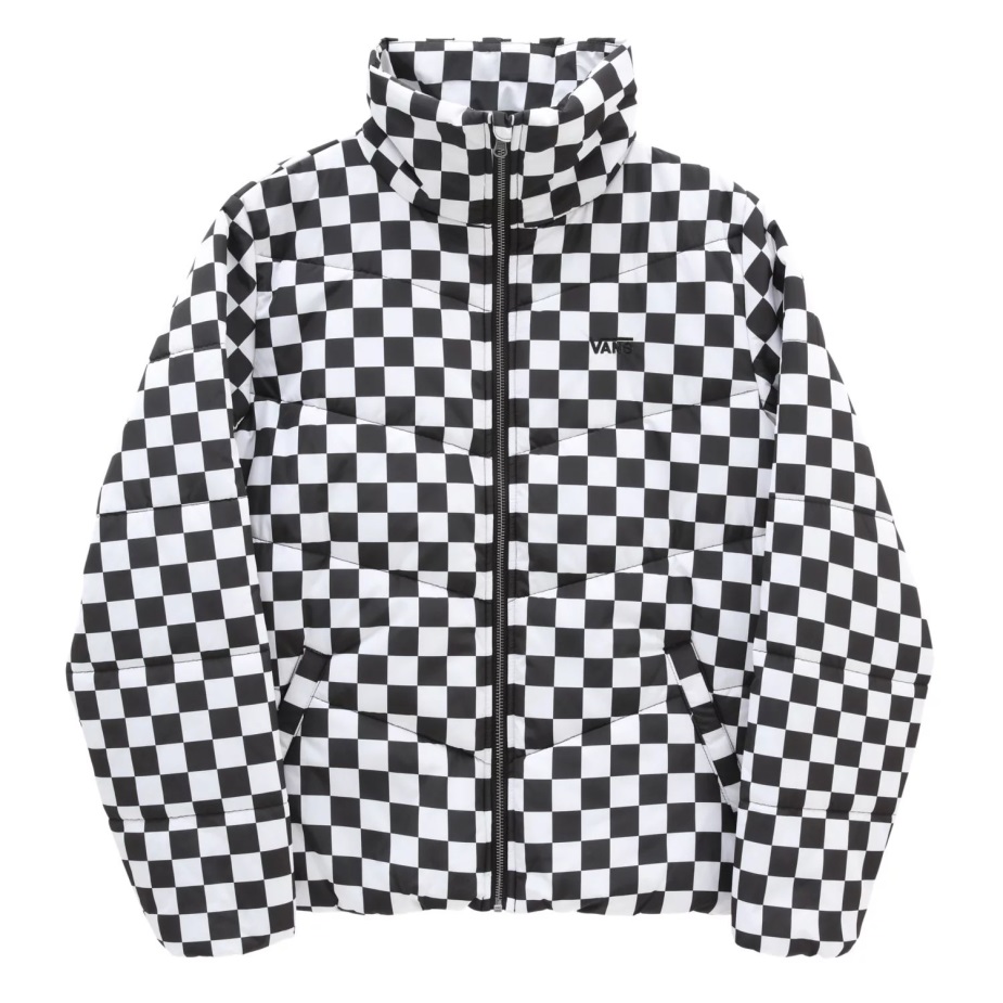 Vans Foundry Print Puff Mte σακάκι μαύρο-άσπρο