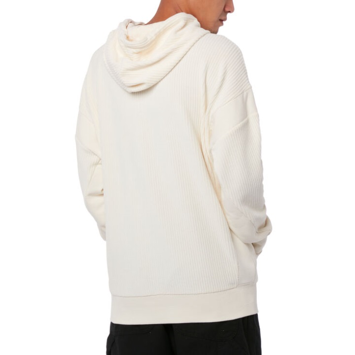 Vans Frohlich κοτλέ πουλόβερ Hoodie αντίκα λευκό