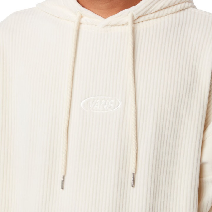 Vans Frohlich κοτλέ πουλόβερ Hoodie αντίκα λευκό