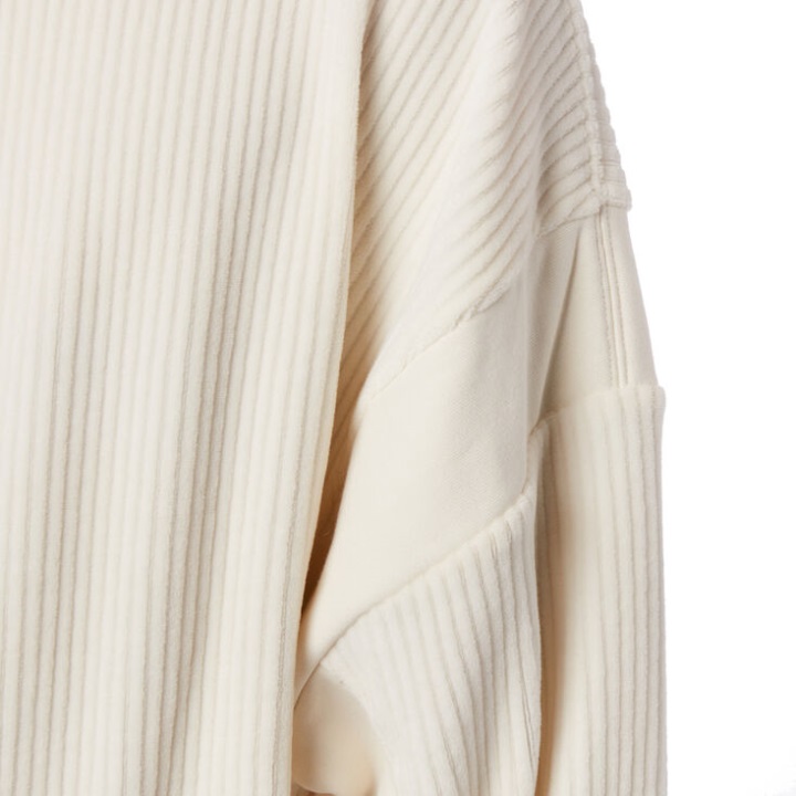 Vans Frohlich κοτλέ πουλόβερ Hoodie αντίκα λευκό