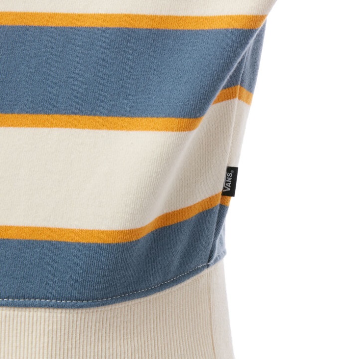 Vans Frohlich ριγέ πουλόβερ Crew τσιμέντο μπλε ρίγα