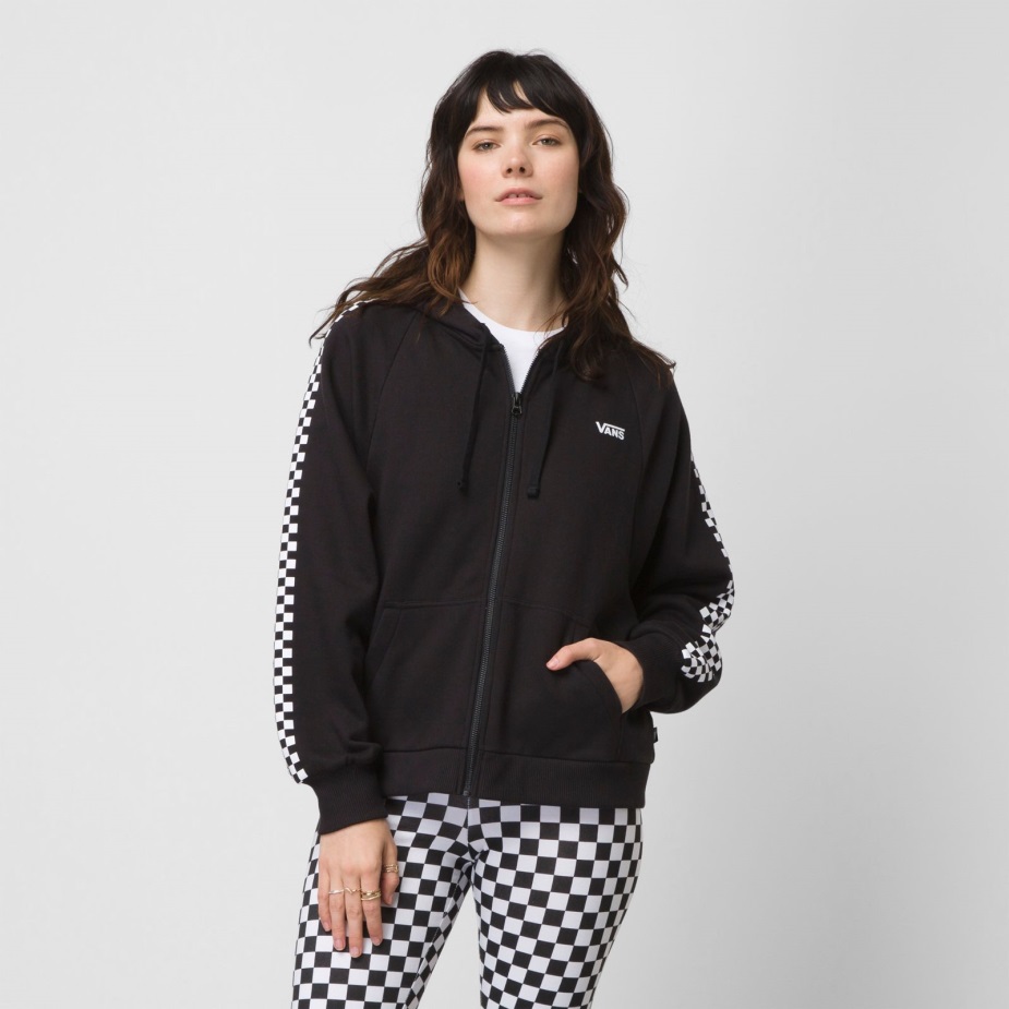 Vans Funniest Times Zip Hoodie Black