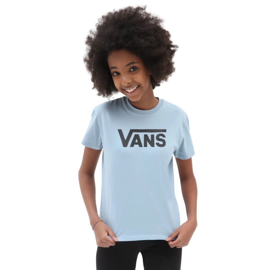 Vans Girls Flying V Crew T-shirt (8-14 ετών) μπλε