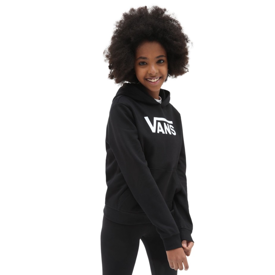 Vans Girls Flying V Hoodie (8-14 ετών) μαύρο