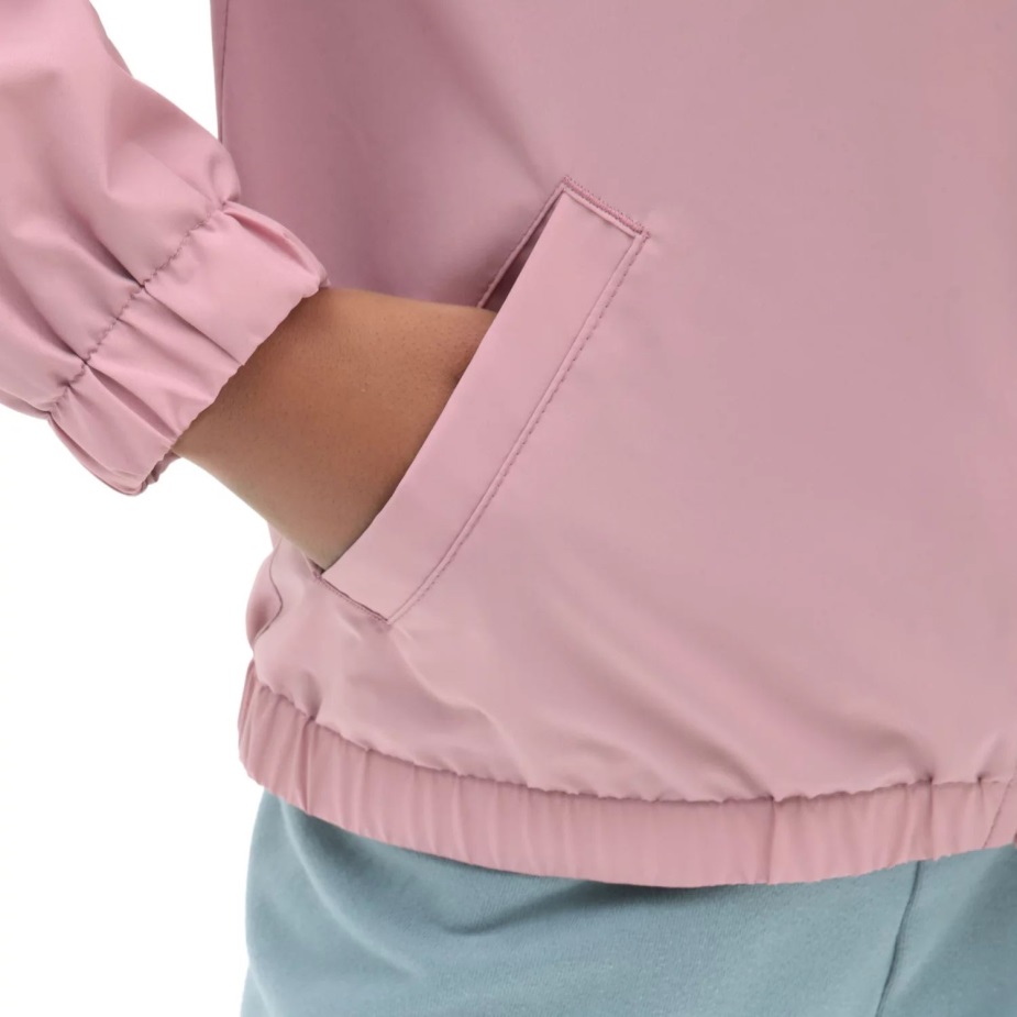 Vans Girls Kastle κλασικό αντιανεμικό μπουφάν (8-14 ετών) ροζ