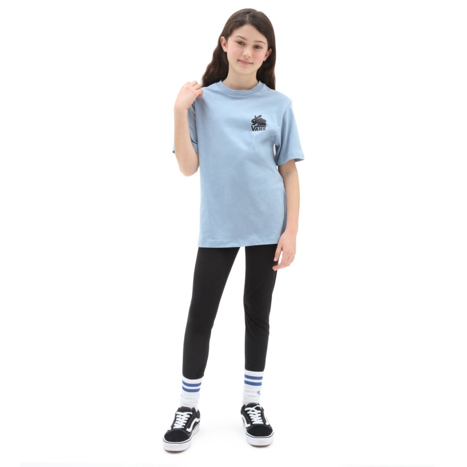 Vans Girls Little Lizzie T-shirt (8-14 ετών) μπλε