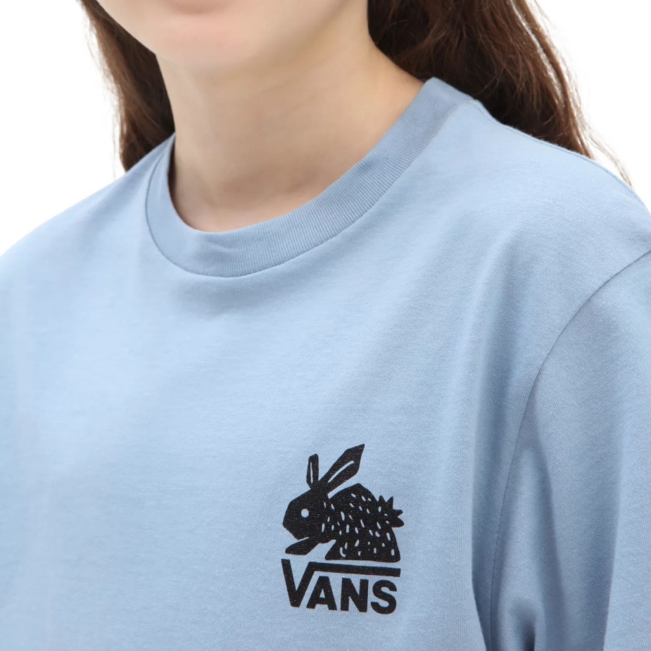 Vans Girls Little Lizzie T-shirt (8-14 ετών) μπλε