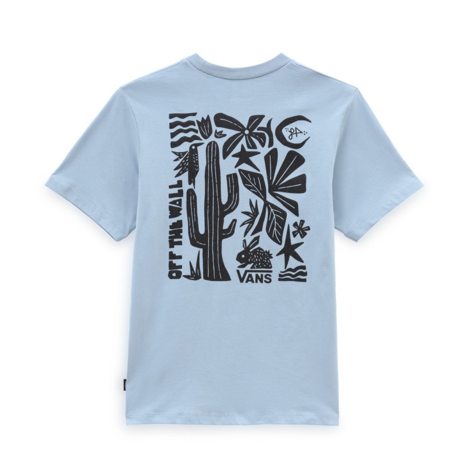 Vans Girls Little Lizzie T-shirt (8-14 ετών) μπλε