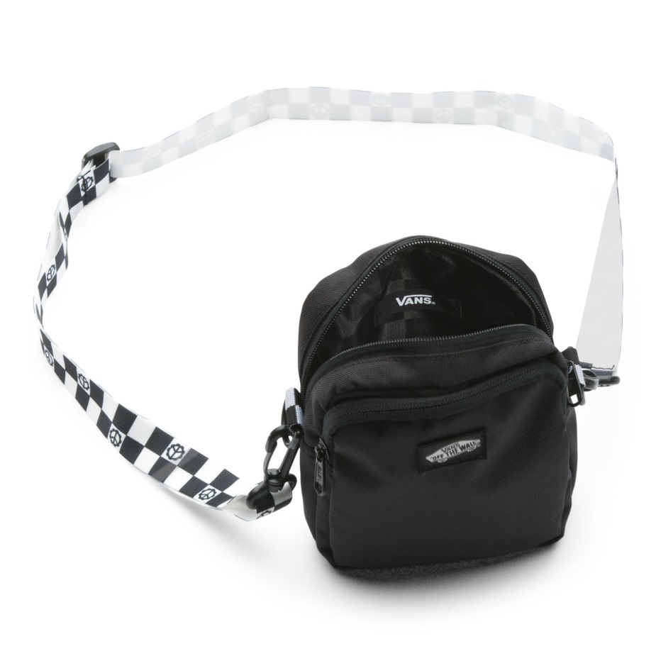 Vans Go Getter Crossbody Bag μαύρο-μαύρο-άσπρο