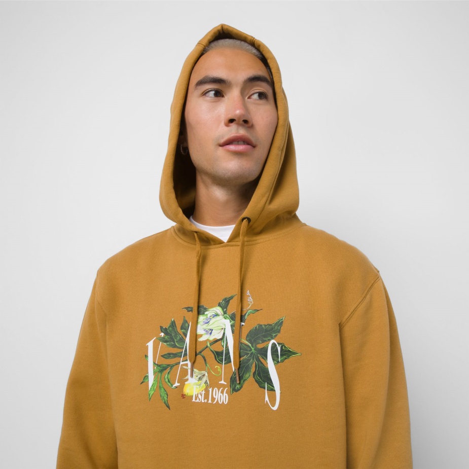 Vans Greener Grounds Hoodie Hoodie καφέ