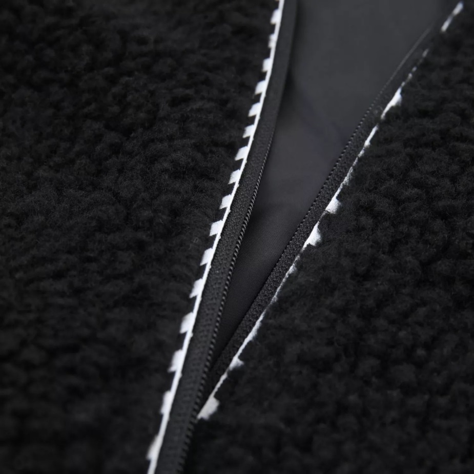 Vans Griffen Sherpa σακάκι με φερμουάρ μαύρο