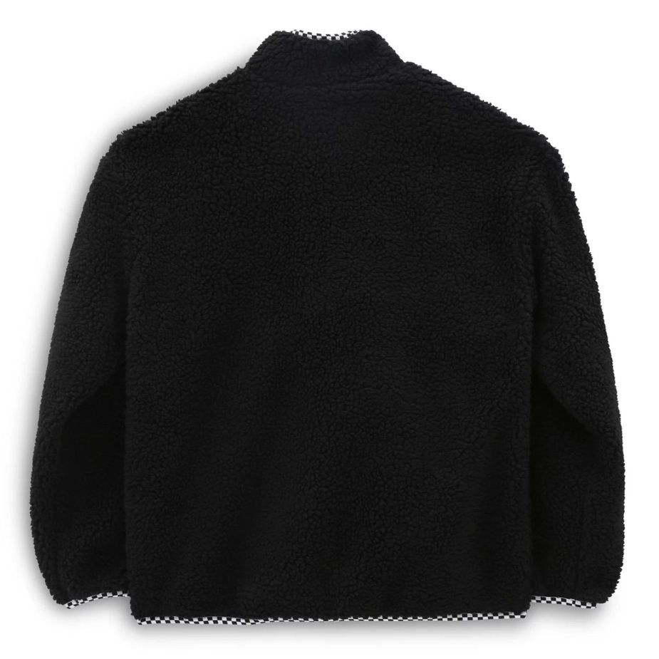 Vans Griffen Sherpa σακάκι με φερμουάρ μαύρο