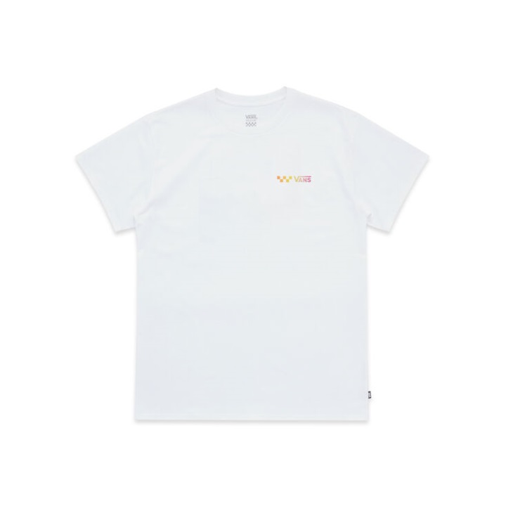 Vans Grind Edge T-shirt λευκό