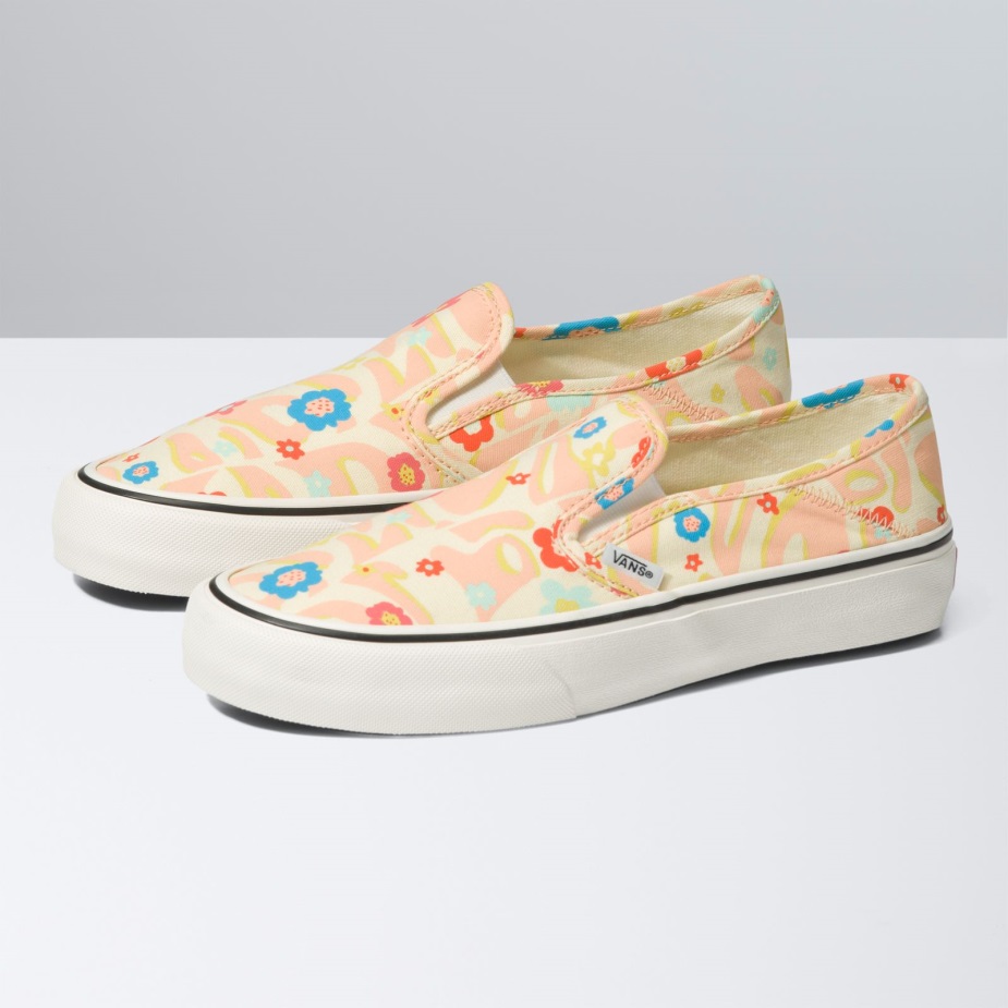Vans Groovy Floral Slip-on Vr3 Sf Marshmallow-multi
